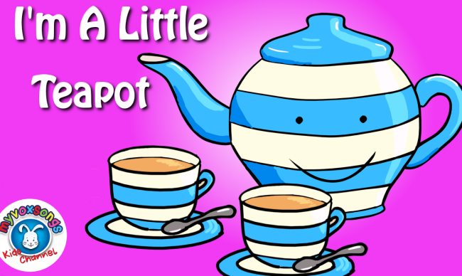 i am a little teapot coloring pages - photo #31